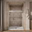 Levity 74" H x 59.63" W Bypass Shower Door with CleanCoat® Technology-726357551-801942694