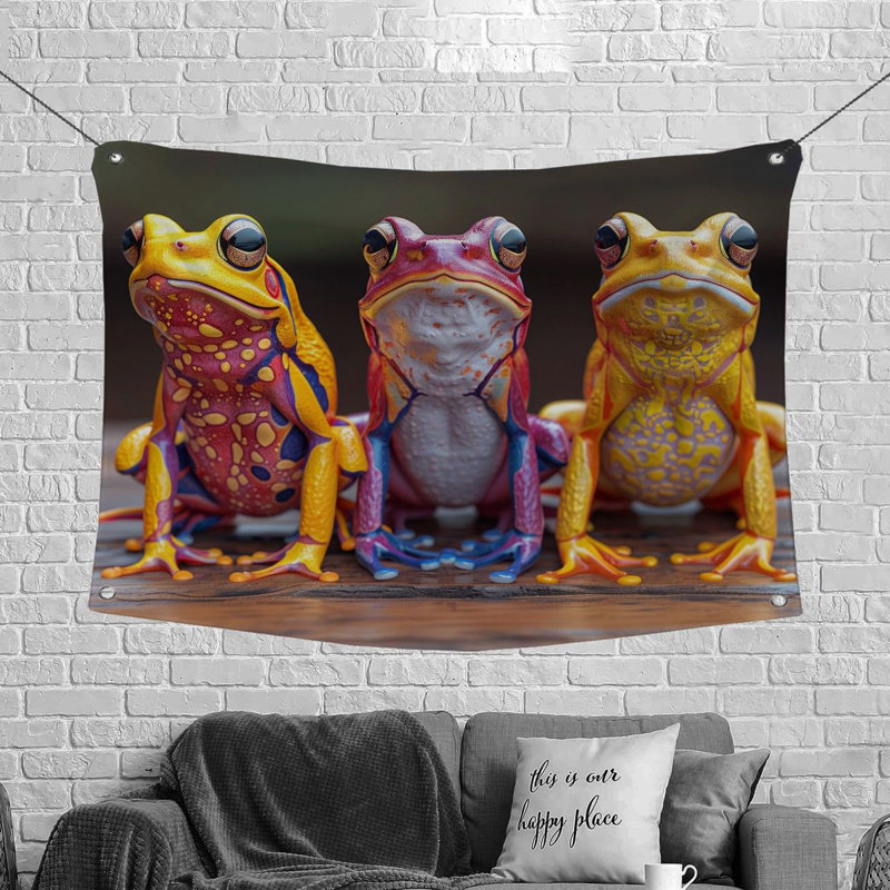 Tapisserie en microfibre, H 88 po x l 104 po