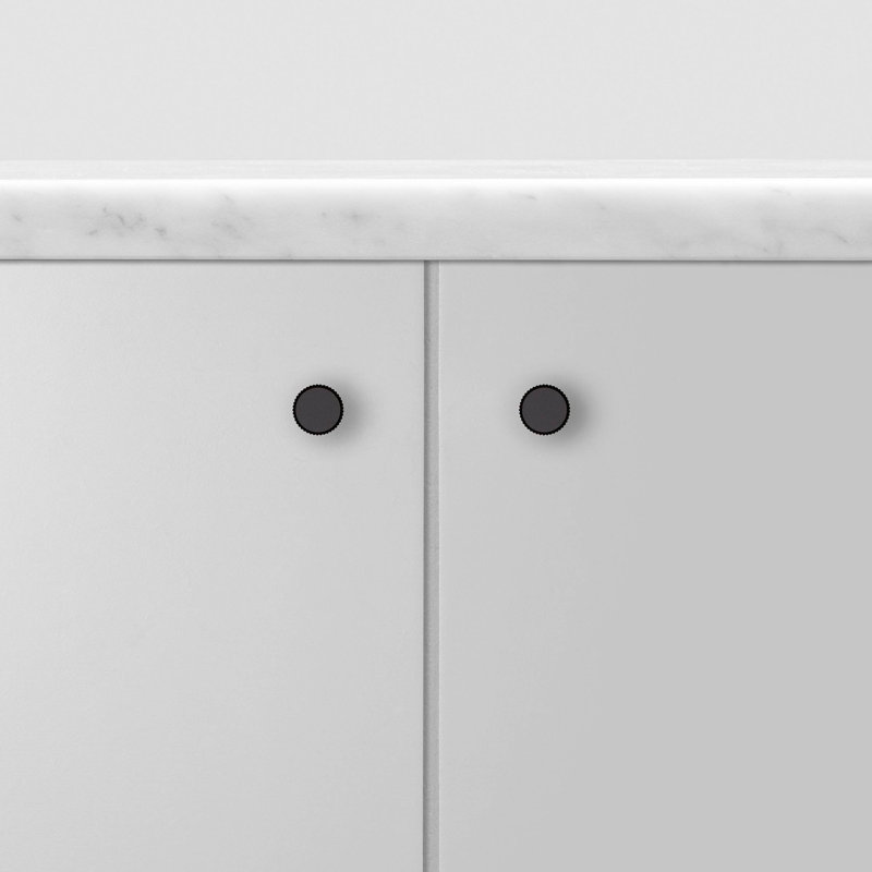 Poignée de meuble / linéaire, Noir, noir, noir, noir