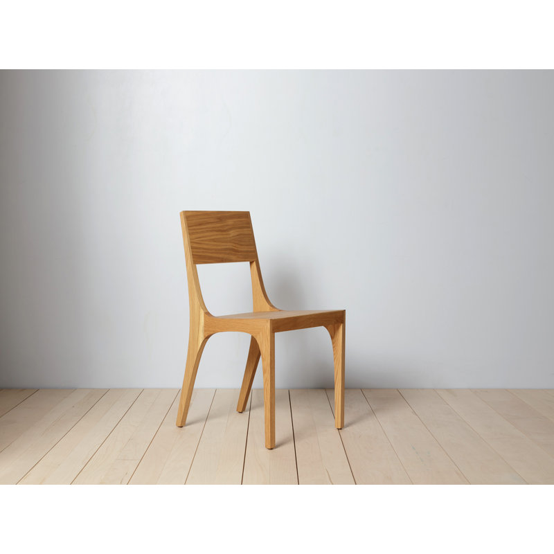 Isometric Chair, White Oak