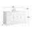 Tremolo 60" Single Bathroom Vanity With Engineered Marble Top-357320839
