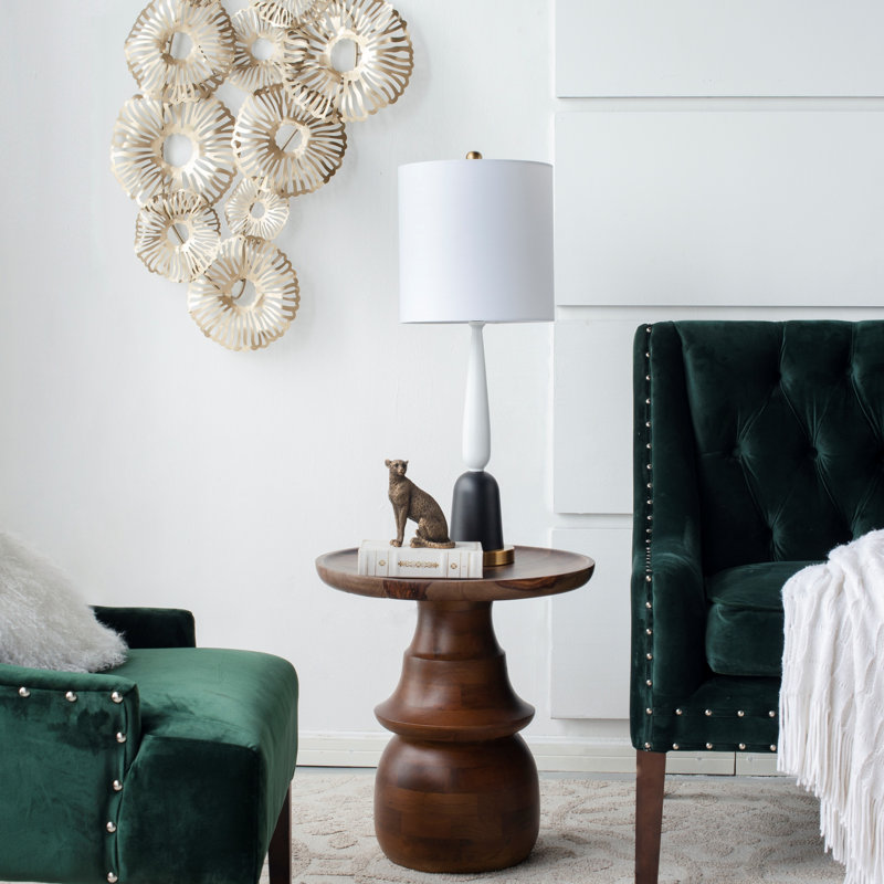 11X11x30.2" Metal Table Lamp, Elongated Teardrop Table Lamp