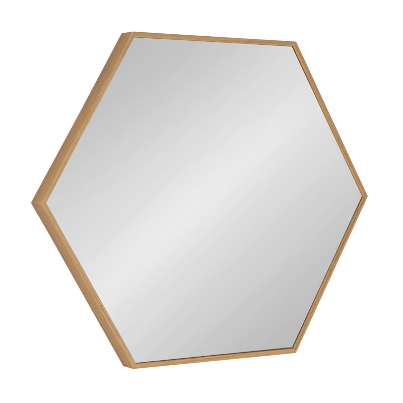 Miroir décoratif Logsdon, Naturel, 25 po x 22 po