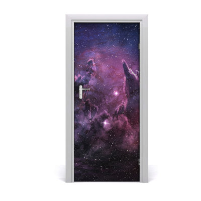 Nebula Door Decal