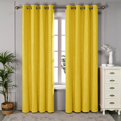 Cohmer Room Darkening Curtain Pair