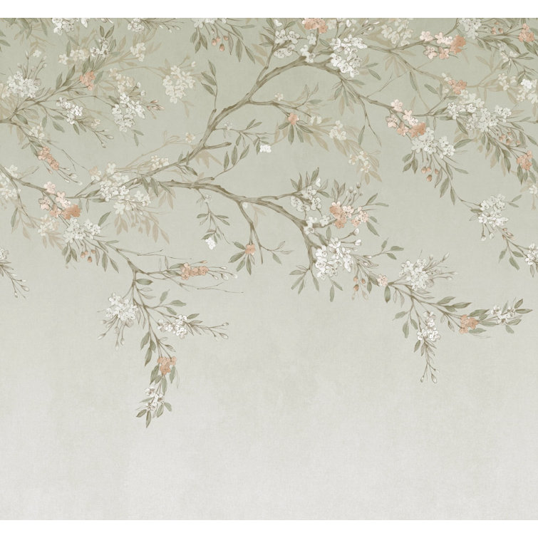 Art For the Home Blossom Trail Print To Order Fixed Size 2.8m x 3m Mural