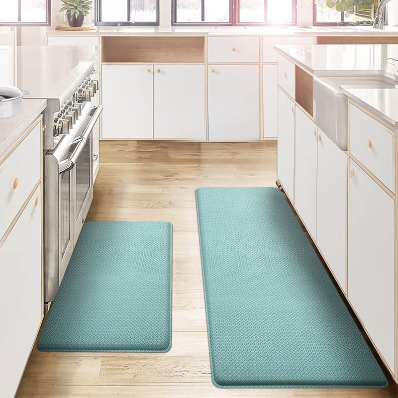 Ensemble de 2 tapis de cuisine anti-fatigue