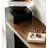 Grid Open Frame Solid Pine Console Table-2130040664