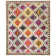 Nistler Area Rug In Purple & Yellow