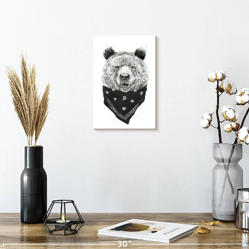 Brampt Wild Bear II, 12" H x 8" W