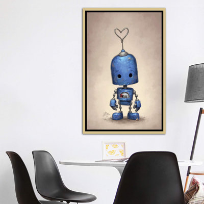 Décoration murale bleue pour enfants