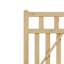 120 cm H Solid Wood Gate Fencing-2144561676