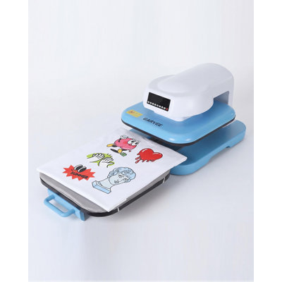 15" x 15" Smart Auto Heat Press – 1600W High Pressure, Precise Digital Temp & Timer, 4 Memory Modes – Ideal for T-Shirts, Hoodies, Canvas, Heat Transfer Vinyl & Sublimation – Home & Small Shop