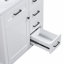 Meuble-lavabo moderne de 30 pouces avec lavabo, rangement spacieux et lavabo en céramique durable pour des salles de bain élégantes et fonctionnelles-1172729979