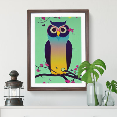 Owl - Framed Print