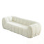 Canapé en chenille avec coussin moelleux-221707152