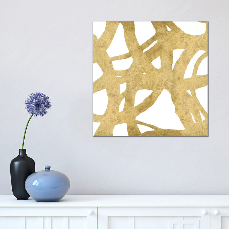 Endless Circles II by Wild Apple Portfolio - Wrapped Canvas Panoramic Painting, 45.72 cm H x 45.72 cm W x 3.175 cm D