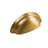 Semicircular Brass Knob Multipack