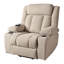 Fauteuil inclinable électrique Power Lift pour personnes âgées, fauteuil en tissu confortable avec repose-pieds allongé, conception ergonomique et télécommande pour une détente facile