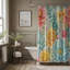 Antique Florals - Rideau de douche Premium-1223983602