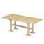 Ensemble de table de salle à manger extensible 6 pièces Farmhouse-115300149-115300147
