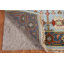 Tapis oriental bleu clair en laine Oushak 3 x 5