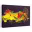 Fiery Abstract Energy, impression abstraite, cheval coloré, impression murale-131390467