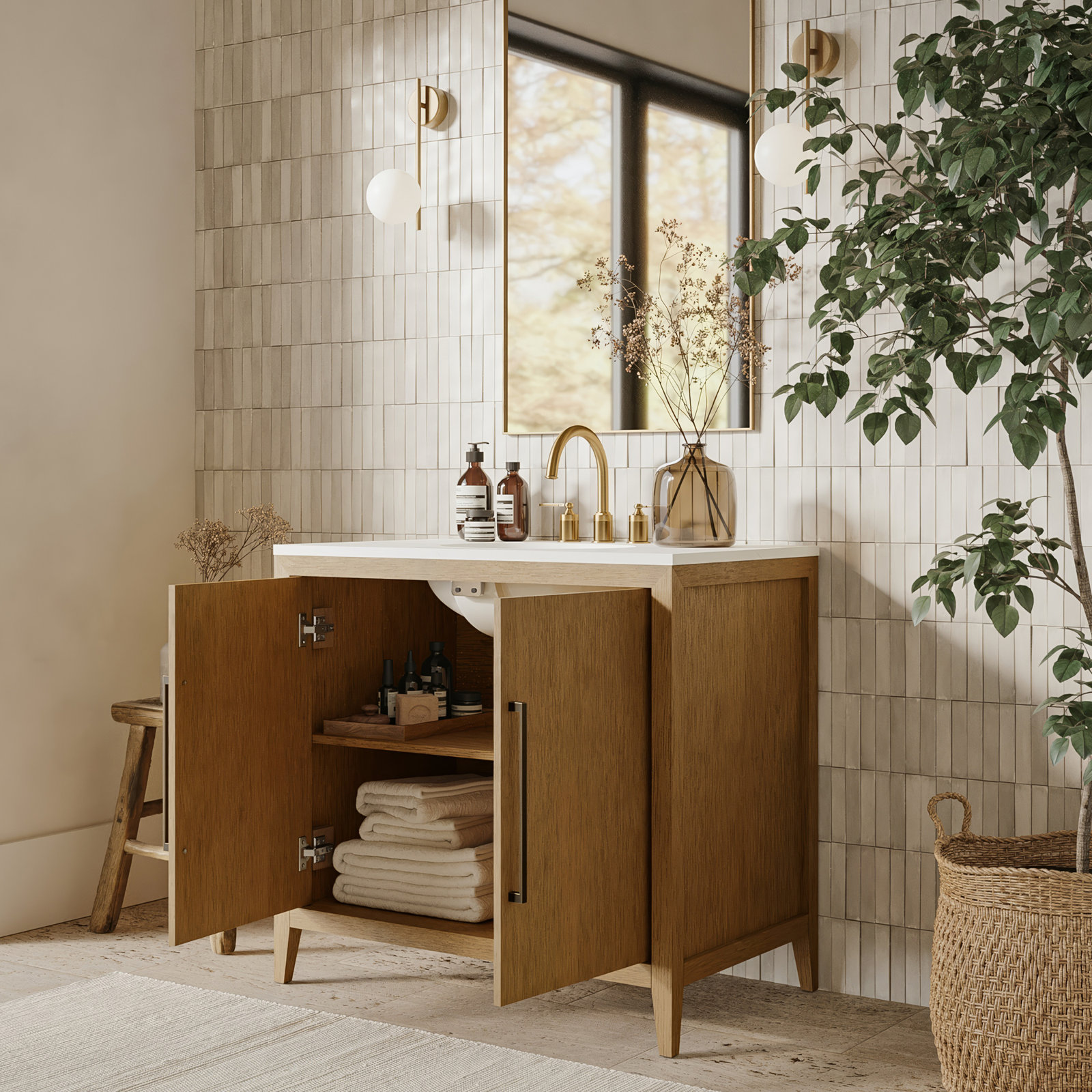 Alsup 36'' Single Bathroom Vanity