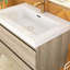 Meuble-lavabo mural simple 29,5 po avec plateau en résine-599051417