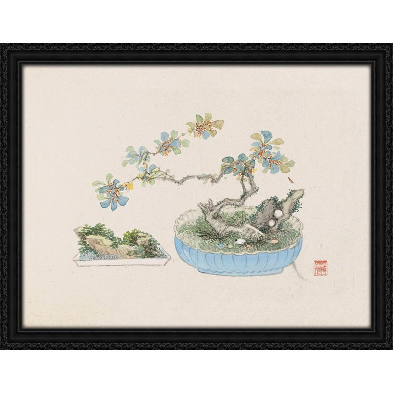 Bonsai kabenzu, Pl. 22 (1868-1912), H 28 po x l 36 po