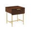 Table de bout à 1 tiroir avec rangement Guyatri-32116590