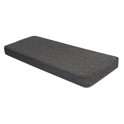 Coussin de banc / siège de fenêtre en H de 3 po sur mesure, mousse 75D haute résilience, intérieur / extérieur