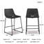 Tabouret de bar et de comptoir Ashtin-1102423083-1102424021
