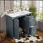 Meuble-lavabo 36 po avec lavabo en céramique-585199564