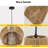 Temara 1-Light Rattan Plaited Pendant Chandeliers-1046183624
