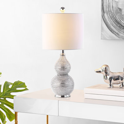 Shenna 20" Silver Table Lamp