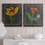 «Midnight Tulip II», reproduction encadrée de qualité supérieure - prête à être accrochée-36278121-36309985-36309997