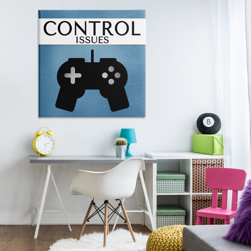 "Control questions" par Kim Allen, H 36 po x l 36 po