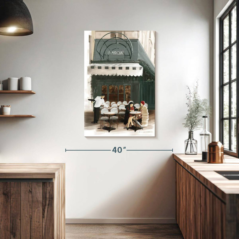 Lilie Paris Bistro, 39" H x 26" W