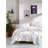 King Quilted Bedspread, 100% Cotton Ranforce, 79.0 x 79.0 inches | Machine Washable at 30°C | Soft, Durable, and Stylish in White, Blue, Yellow, and Red | Perfect for Cozy Bedrooms and Elegant Decor-1659004312-1642225932