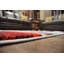Rouge/gris abstrait McCampbell Tapis décoratif-28997887