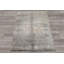 Tapis abstrait moderne en laine, bambou et soie, gris aqua, 160 x 236 cm, noué à la main