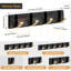 Aleashia Aluminium Wall Wall Mounted Coat Rack-1087518832