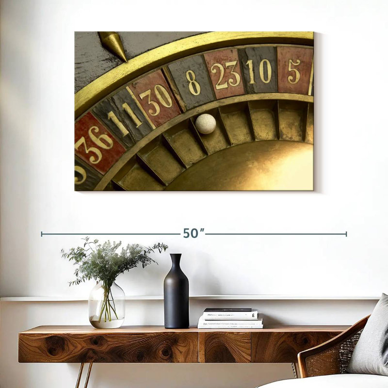 Roue Senne Vintage, H 26 po x l 39 po
