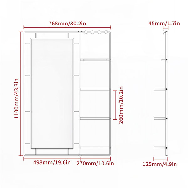 Dimensions du produit