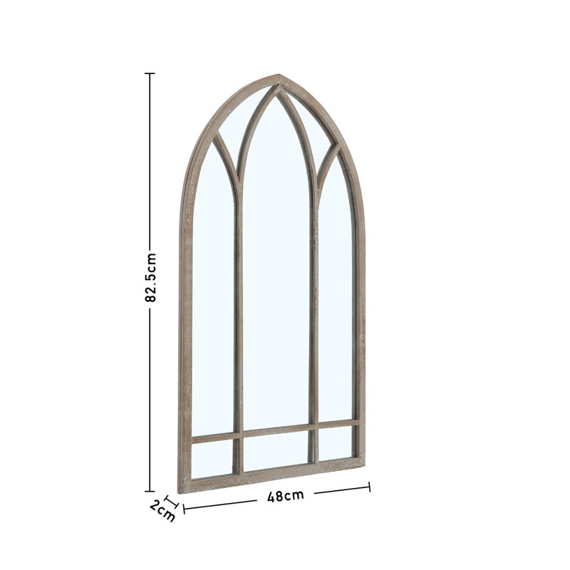 Notus Metal Arch Wall Mirror