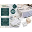 Christmas Tablecloth Deer Embossed Design-481033103