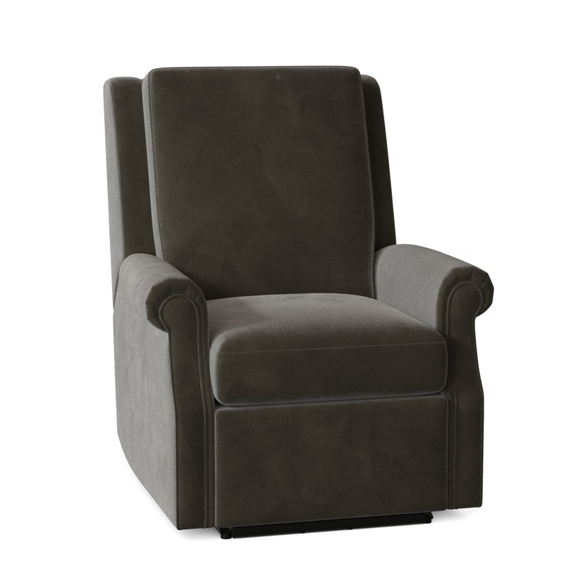 Roll Arm 32.5" Wide Standard Recliner, Manual, 9953 Loden, Swivel Glider