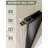 34-35.4" W x 72" H Pivot Shower Door with 1/4" 6mm Tempered Glass, Matte Black-121870783