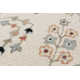 Bernard Handmade Wool Beige/Black/Light Pink/Gray Rug